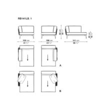 Ribes Outdoor Sectional Sofa - Image 5
