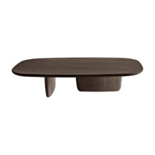 b&b italia tobi-ishi coffee table smoked stained oak