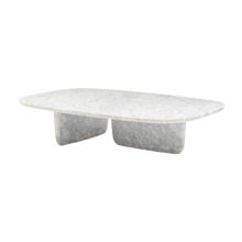 b&b italia tobi-ishi coffee table matte carrara marble