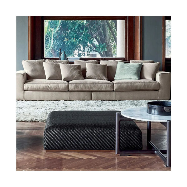 flexform carmen ottoman in situ