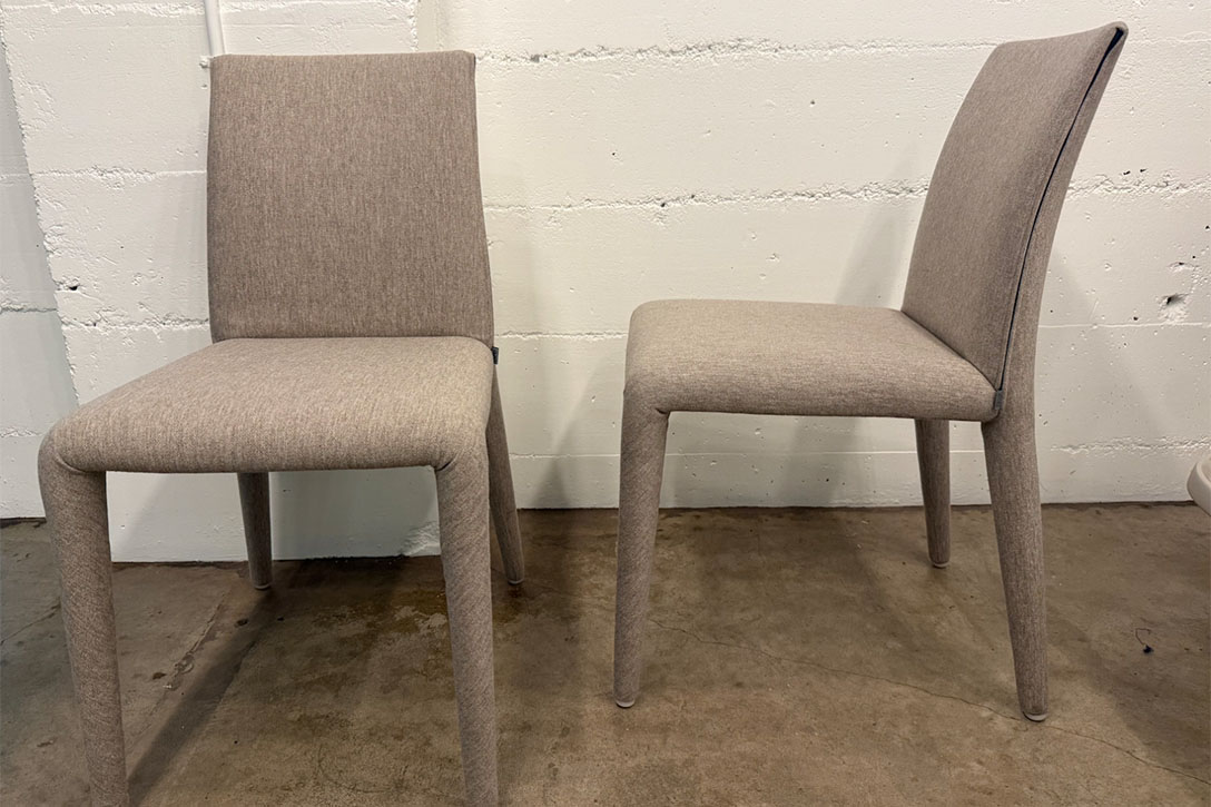 b&b italia vol au vent dining chairs on sale at studio como denver