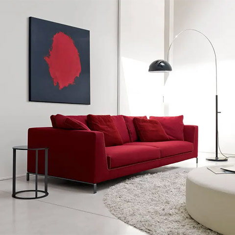 b&b italia ray sofa in situ
