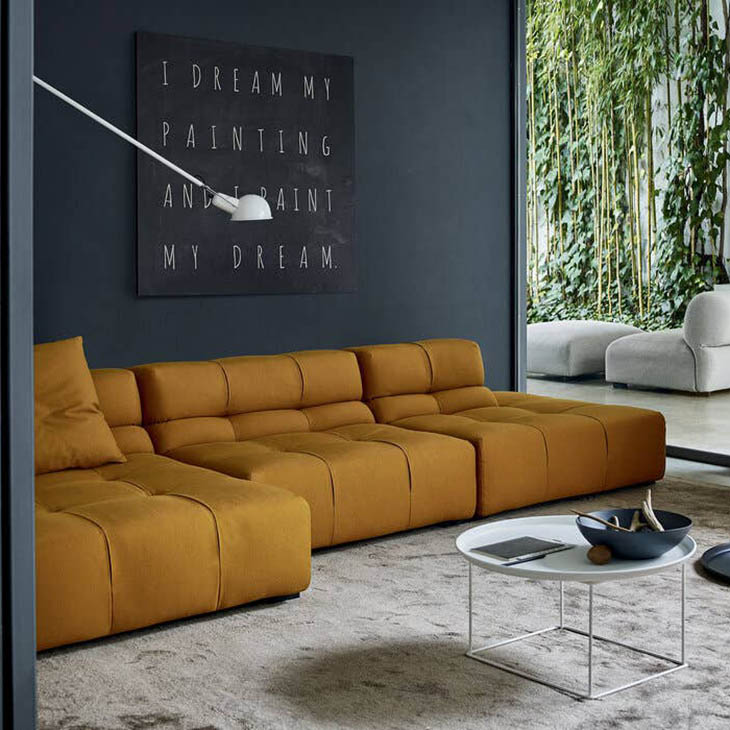 b&b italia tufty-time '15 sofa in situ