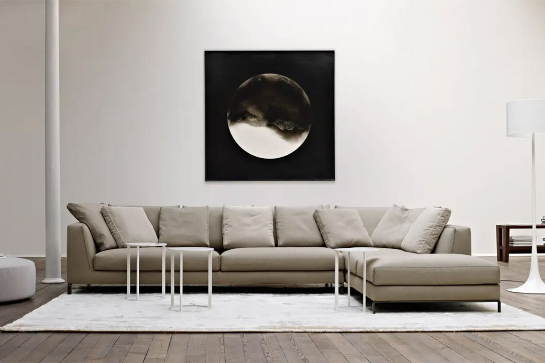 b&b italia ray sofa in situ
