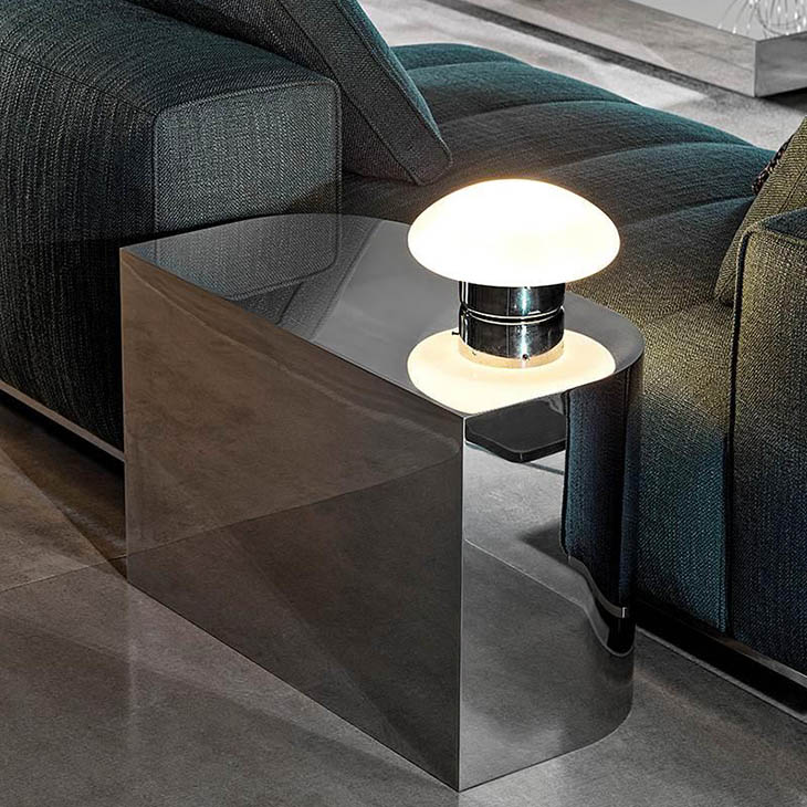 minotti james side table in situ