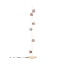 bocci 84.6 stem floor lamp brass off