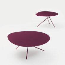 paola lenti lever outdoor side tables