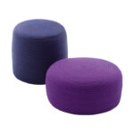 paola lenti otto outdoor poufs