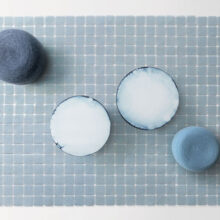 paola lenti otto outdoor poufs