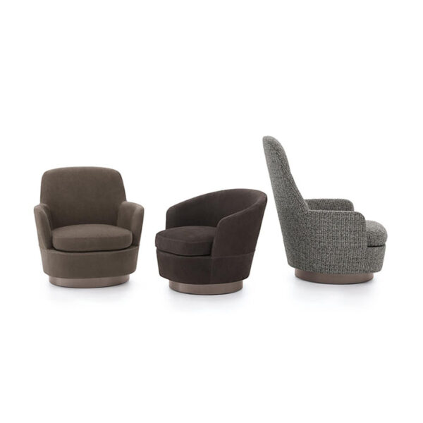 minotti jacques armchair collection