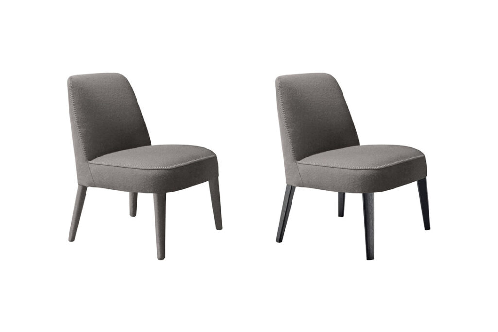 maxalto febo lounge height dining chairs