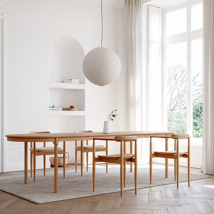 koyori miau dining armchairs in situ