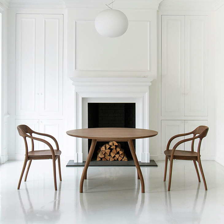 maruni tako dining chairs in situ