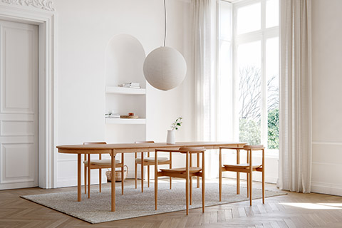 koyori miau dining chairs in situ