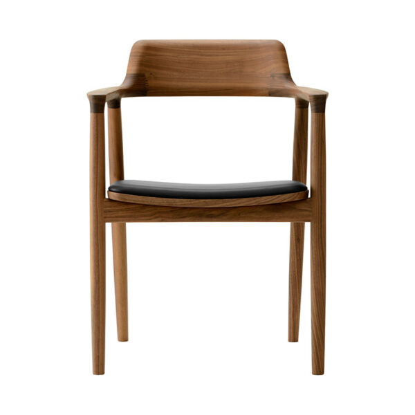 maruni hiroshima dining armchair walnut c0