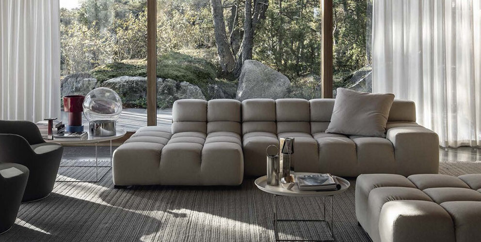 b&b italia tufty time sofa in situ