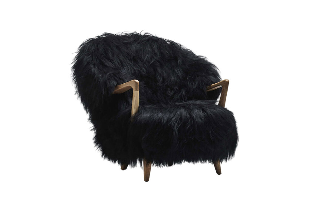 eikund fluffy lounge chair