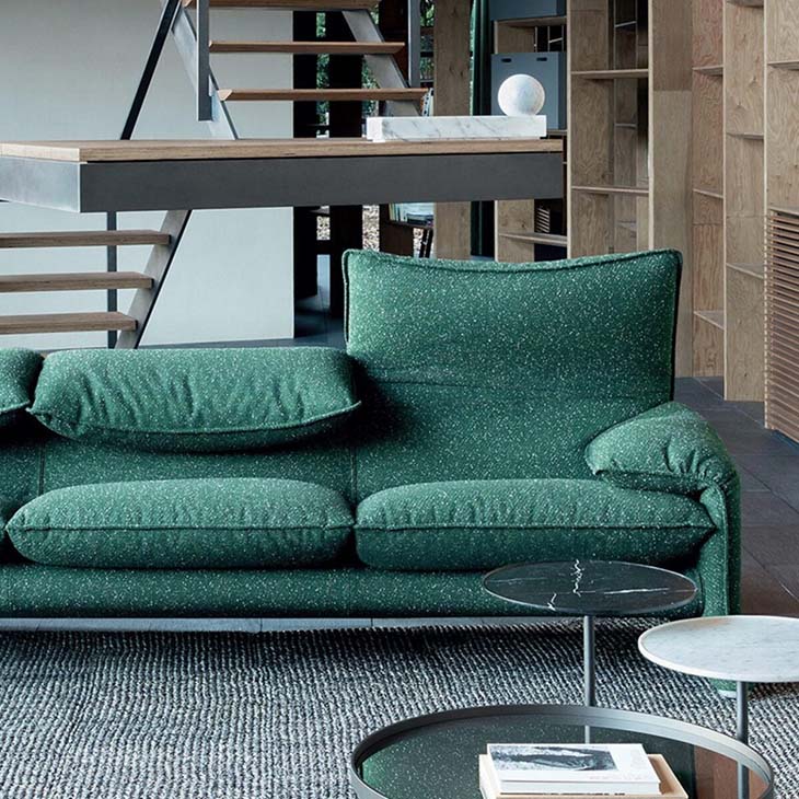 cassina maralunga 40 maxi sofa in situ