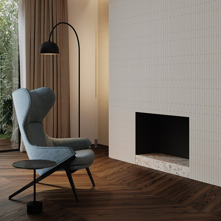 cassina p22 armchair in situ