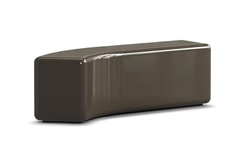 minotti fill side table curved version