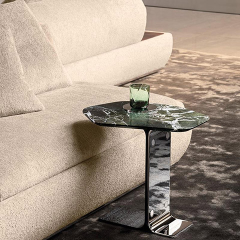 minotti ethan side table in situ