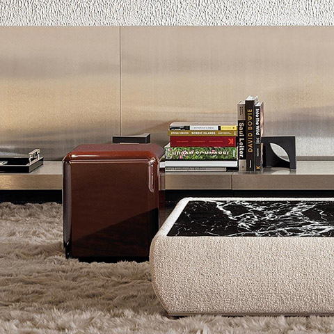 minotti fill side table in situ