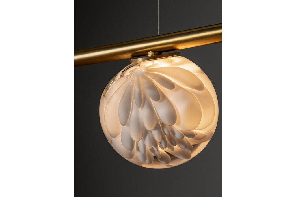 bocci 118.6 stem suspended pendant light detail