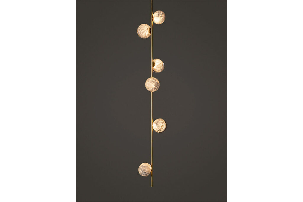 bocci 118.6 stem ceiling mounted pendant light on