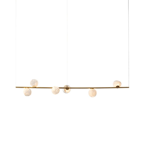 bocci 118.6 stem suspended pendant light on