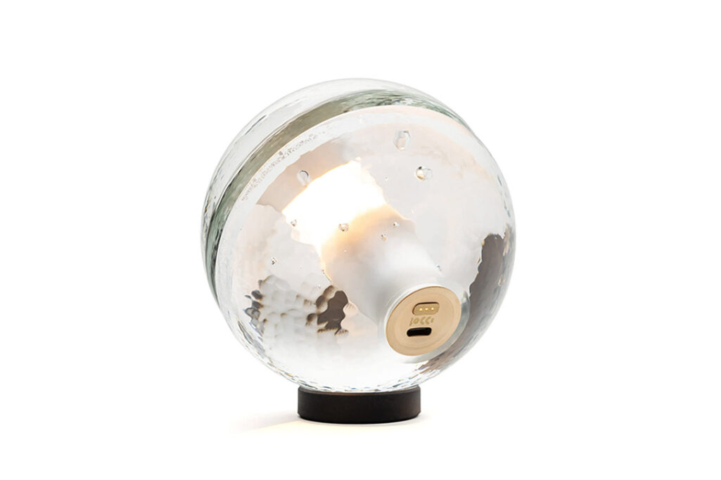 bocci 14p table lamp clear
