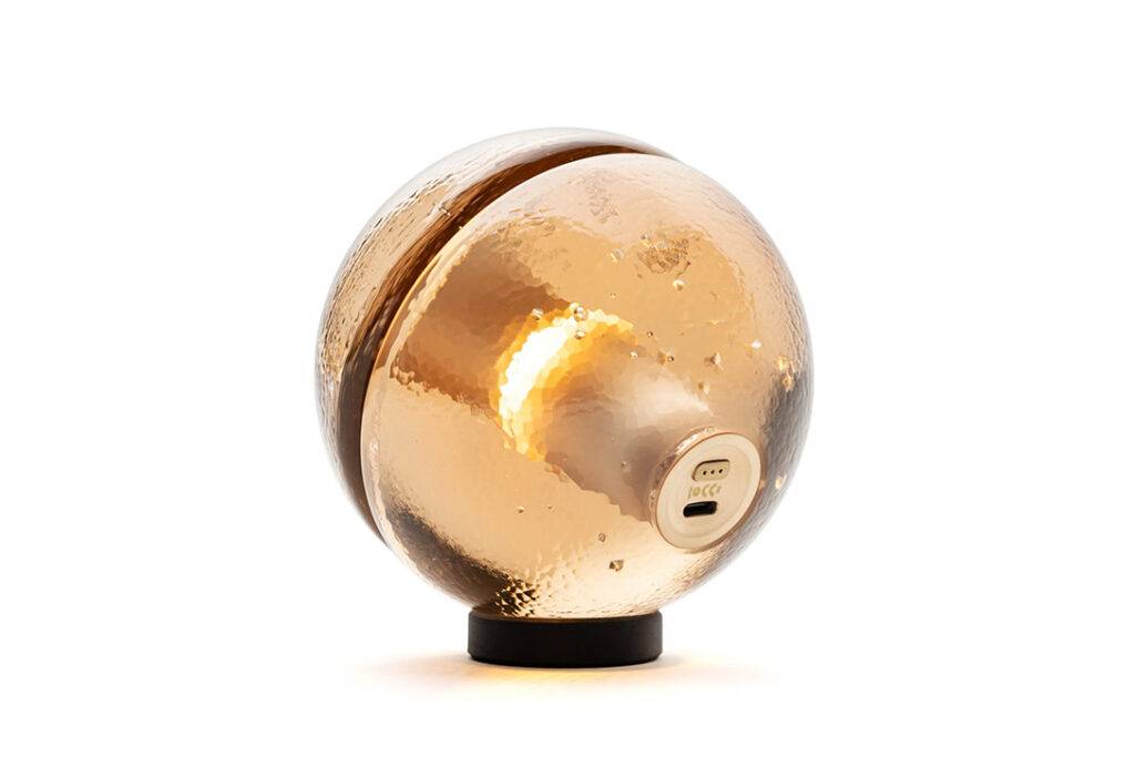 bocci 14p table lamp sepia