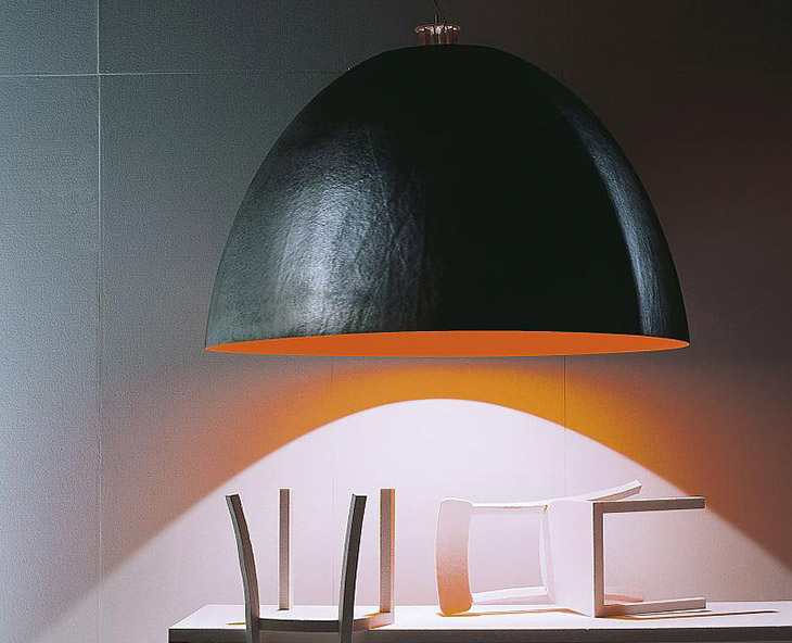 ingo maurer xxl dome pendant light in situ