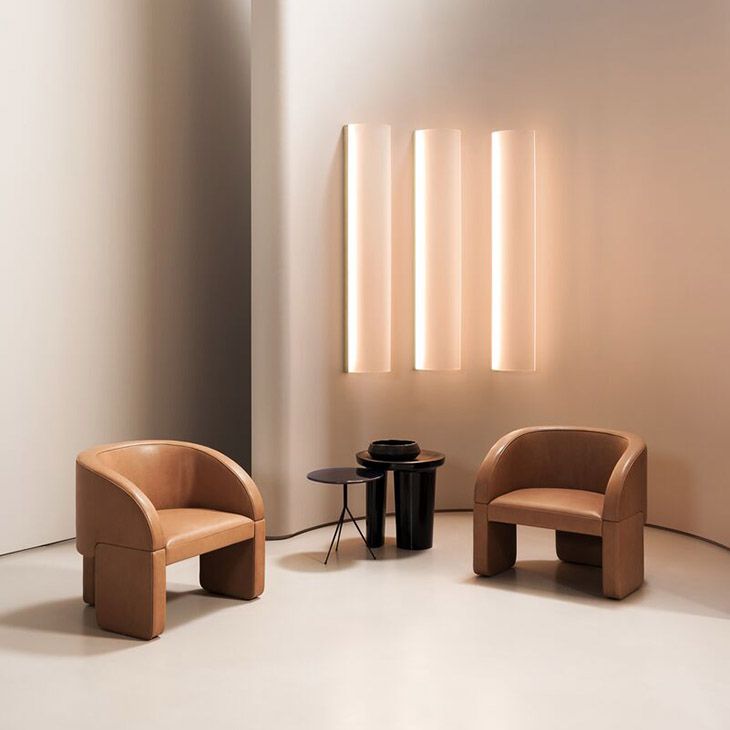 baxter calix side table in situ