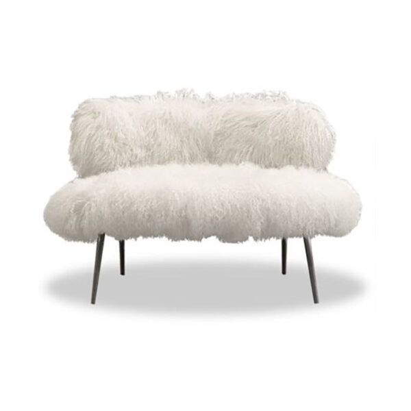 baxter nepal mama armchair in mongolian fur