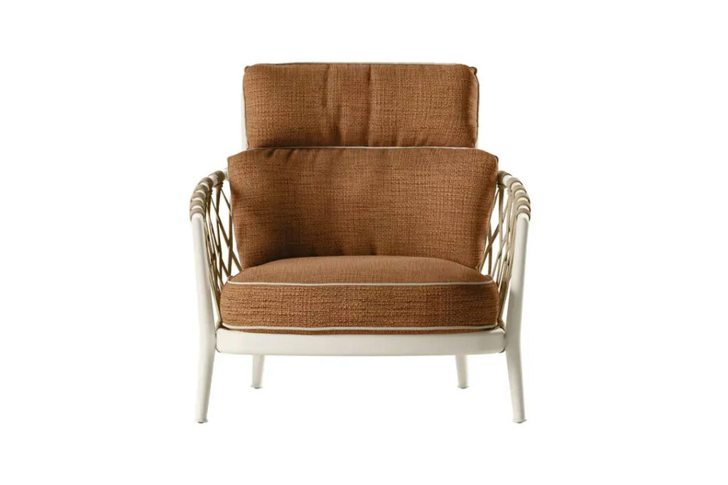 erica outdoor armchairs bergere version