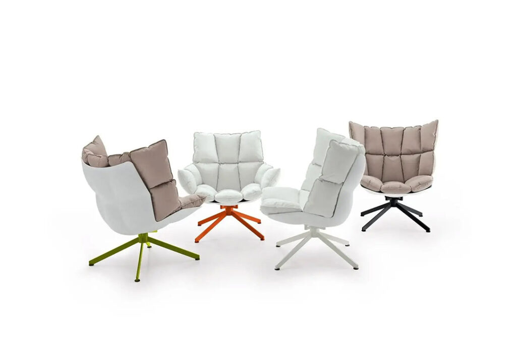 b&b italia husk outdoor armchairs