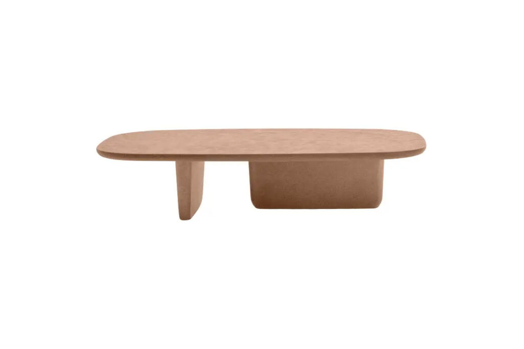 b&b italia tobi-ishi outdoor coffee table in brick cement