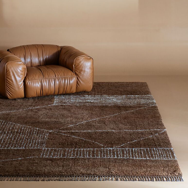 baxter berbere rug in situ