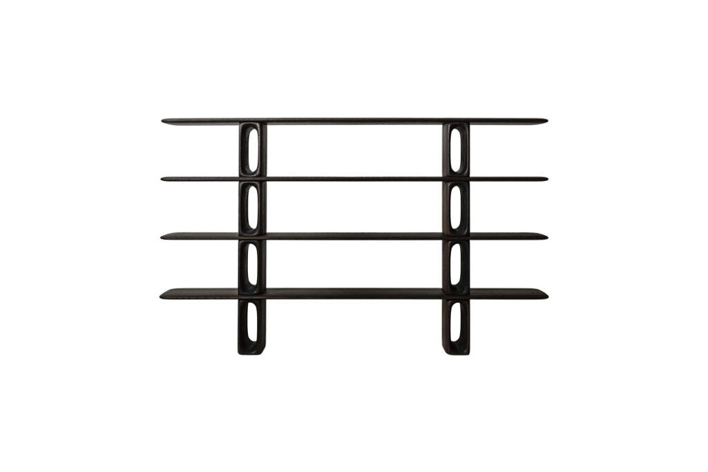 van rossum patine bibliotheque rectangular bookshelf