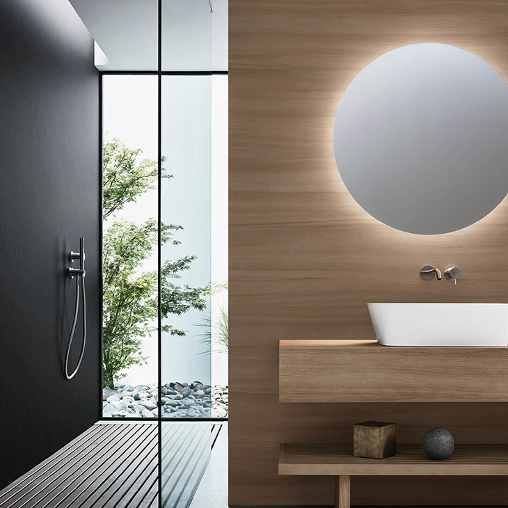 noorth azuma bathroom collection in situ