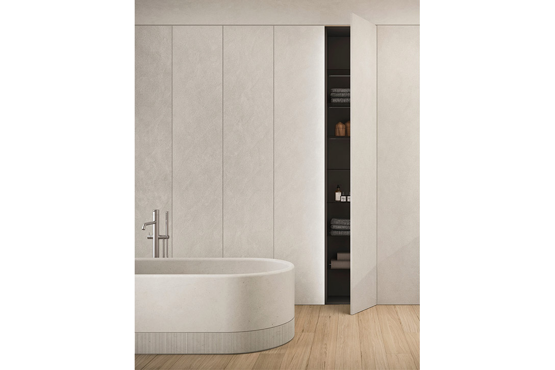 noorth azuco bathroom collection in situ