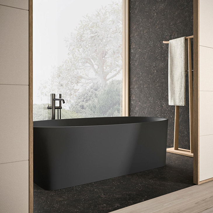 noorth azuco bathroom tub in situ