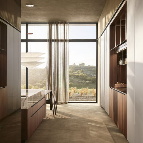 poliform phoenix kitchen in situ