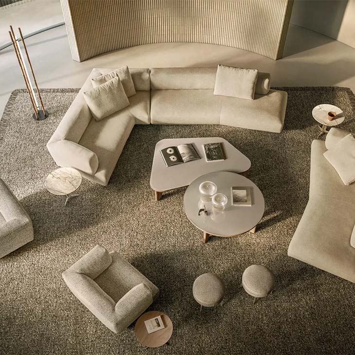 flexform loungescape sofas in situ