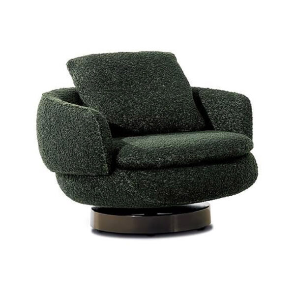 minotti vivienne armchair swivel