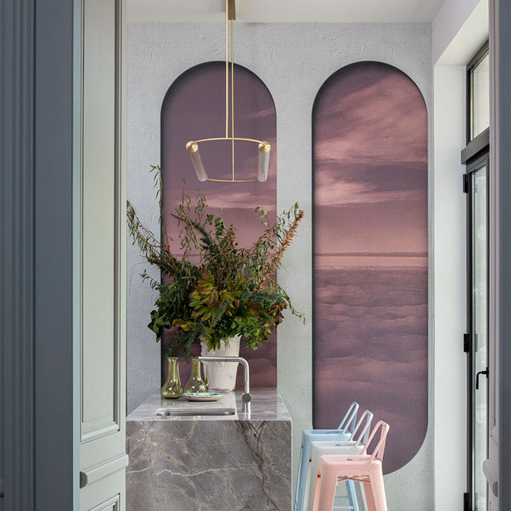 giopato & coombes cirque pendant light ellipse horizontal in situ