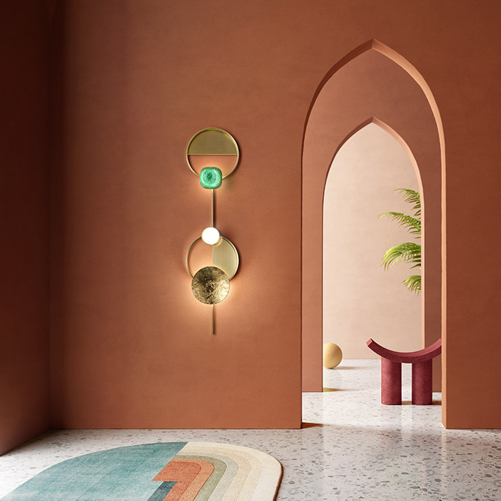 giopato & coombes gioielli wall light 04 in situ