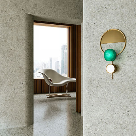 giopato & coombes gioielli wall light 10 in situ