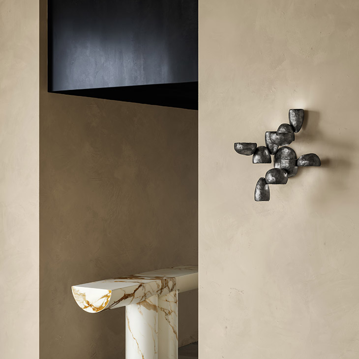 giopato & coombes scarabei wall light 10 in situ