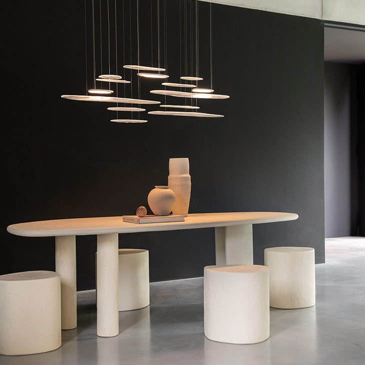 giopato & coombes bruma chandelier in situ